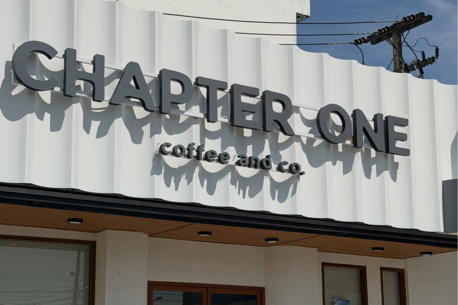 คาเฟ่ขอนแก่น Chapter one coffee and co.
