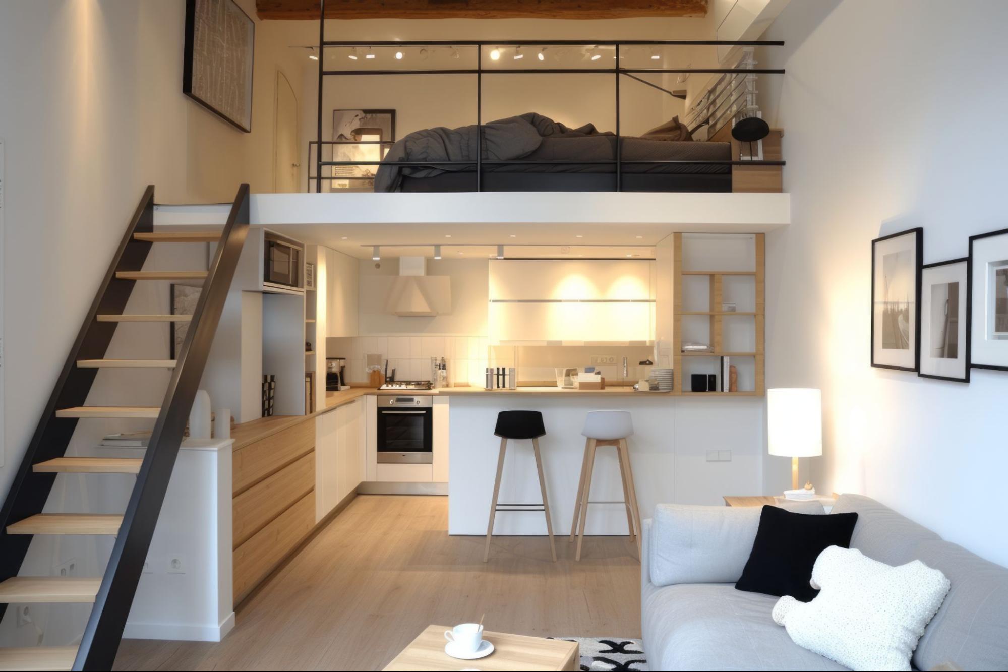 ห้องคอนโด Loft/Duplex