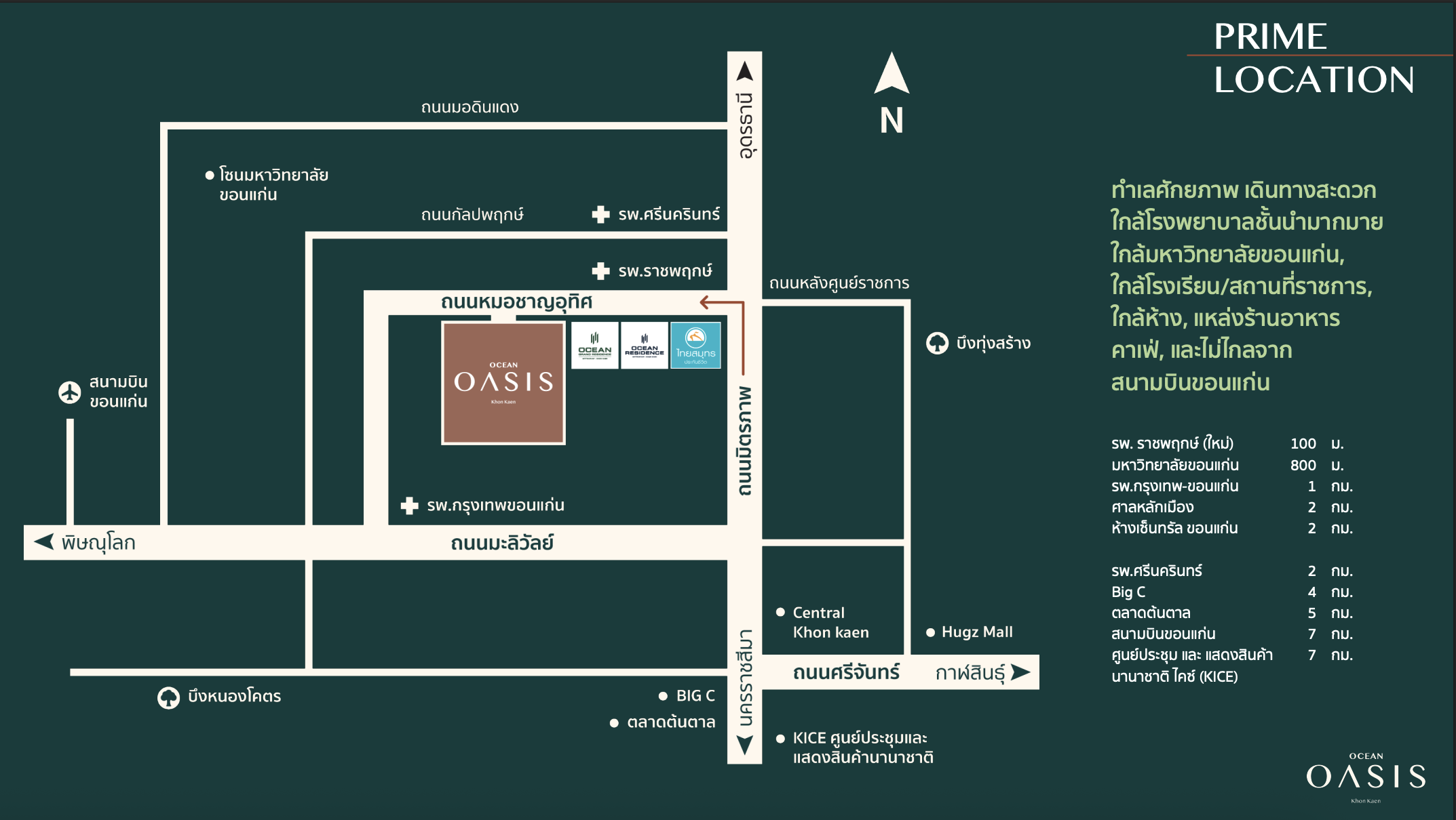 best locations to invest in Khon Kaen condos